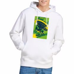 Star Trek Mens The Next Generation Season 1 Episode 18 Hoodie - S, White