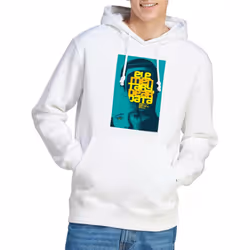 Star Trek Mens The Next Generation Season 2 Episode 3 Hoodie - L, White
