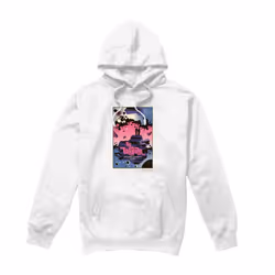 Star Trek Mens The Next Generation Season 2 Episode 10 Hoodie - L, White