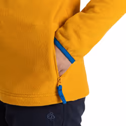 Craghoppers Childrens/Kids Bindloe Hooded Fleece Jacket - 13 Years, Howlite Blue/Warbler Yellow