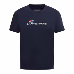 Craghoppers Childrens/Kids Ellis Logo Short-Sleeved T-Shirt - 3-4 Years, Blue Navy