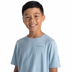 Craghoppers Childrens/Kids Ellis Whale Shark Short-Sleeved T-Shirt - 11-12 Years, Sky Blue