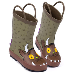 The Gruffalo Childrens/Kids 3D Spikes Wellington Boots - 9 UK Child, Brown