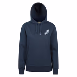 Mountain Warehouse Womens/Ladies Floating Feather Hoodie - 20 UK, Navy