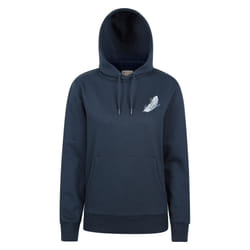 Mountain Warehouse Womens/Ladies Floating Feather Hoodie - 8 UK, Navy