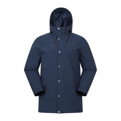 Mountain Warehouse Mens Fleece Lined Waterproof Jacket - S, Navy