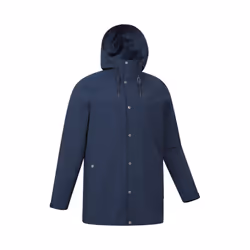 Mountain Warehouse Mens Fleece Lined Waterproof Jacket - S, Navy