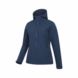 Mountain Warehouse Womens/Ladies Retreat Packable Soft Shell Jacket - 6 UK, Navy