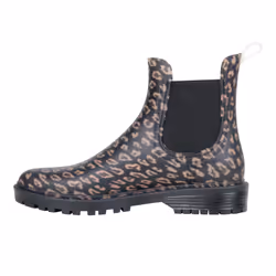 Mountain Warehouse Womens/Ladies Lynx Leopard Print Wellington Boots - 6 UK, Black