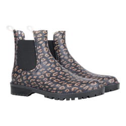 Mountain Warehouse Womens/Ladies Lynx Leopard Print Wellington Boots - 8 UK, Black