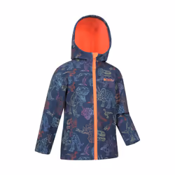 Mountain Warehouse Childrens/Kids Exodus Water Resistant Soft Shell Jacket - 9-10 Years, Navy