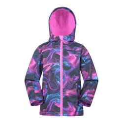 Mountain Warehouse Childrens/Kids Exodus Water Resistant Soft Shell Jacket - 5-6 Years, Purple