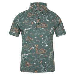 Mountain Warehouse Childrens/Kids Dinosaur Polo Shirt - 9-10 Years, Green