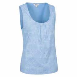 Mountain Warehouse Womens/Ladies Orchid Floral Tank Top - 6 UK, Pale Blue