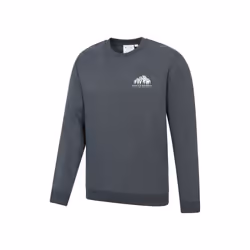 Mountain Warehouse Mens Adventure Graphic Sweatshirt - 4XL, Charcoal