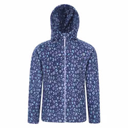Mountain Warehouse Childrens/Kids Endeavour II Animal Print Hoodie - 7-8 Years, Dark Blue