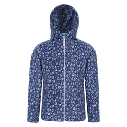 Mountain Warehouse Childrens/Kids Endeavour II Animal Print Hoodie - 7-8 Years, Dark Blue