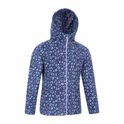 Mountain Warehouse Childrens/Kids Endeavour II Animal Print Hoodie - 7-8 Years, Dark Blue