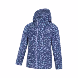 Mountain Warehouse Childrens/Kids Endeavour II Animal Print Hoodie - 7-8 Years, Dark Blue