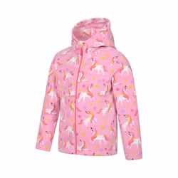 Mountain Warehouse Childrens/Kids Endeavour II Unicorn Hoodie - 5-6 Years, Light Pink