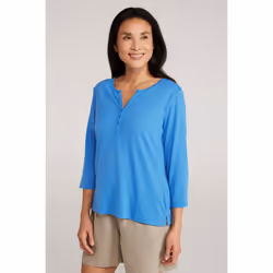 Mountain Warehouse Womens/Ladies Paphos Quick Dry UV Protection Top - 4 UK, Bright Blue