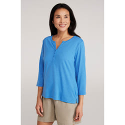 Mountain Warehouse Womens/Ladies Paphos Quick Dry UV Protection Top - 4 UK, Bright Blue