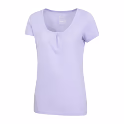 Mountain Warehouse Womens/Ladies Agra Quick Dry T-Shirt - 4 UK, Lilac