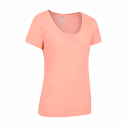 Mountain Warehouse Womens/Ladies Agra Quick Dry T-Shirt - 4 UK, Coral