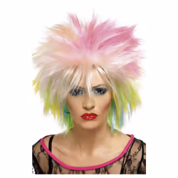 Smiffys Womens/Ladies 80s Attitude Wig