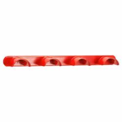 Stubbs Quad Bridle Rack - One Size, Red