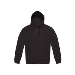 B&C Childrens/Kids ID.334 Full Zip Hoodie - 12-13 Years, Black