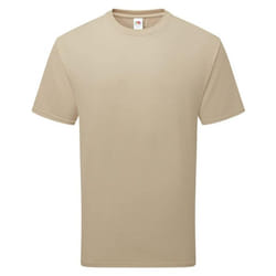 Fruit of the Loom Unisex Adult Cotton T-Shirt - S, Desert Sand