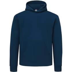 Fruit of the Loom Mens Cotton Hoodie - XXL, Mountain Blue
