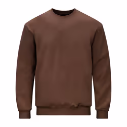 Gildan Unisex Adult Softstyle Fleece Midweight Sweatshirt - 3XL, Cocoa