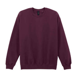 Gildan Unisex Adult Softstyle Fleece Midweight Sweatshirt - L, Maroon