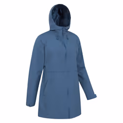 Mountain Warehouse Womens/Ladies Hilltop II Waterproof Jacket - 4 UK, Dark Blue