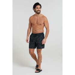 Mountain Warehouse Mens Aruba Turtle Swim Shorts - 4XL, Dark Green