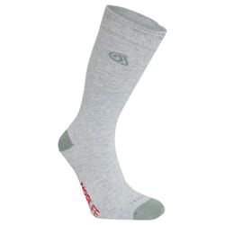 Craghoppers Unisex Adult Insect Repellent Ankle Socks (Pack of 2) - 9 UK-12 UK, Soft Grey Marl/Lichen Green