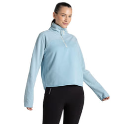 Craghoppers Womens/Ladies Selina Half Zip Fleece Top - 18 UK, Sky Blue