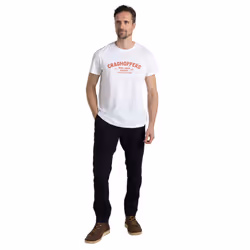 Craghoppers Mens Lucent Hike Short-Sleeved T-Shirt - M, Optic White