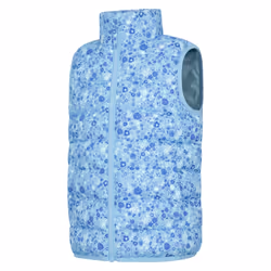 Mountain Warehouse Childrens/Kids Rocko Floral Padded Gilet - 5-6 Years, Pale Blue