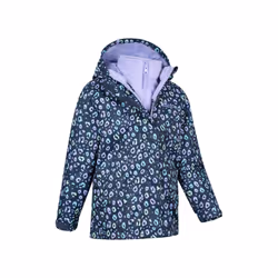 Mountain Warehouse Childrens/Kids Aries 3 in 1 Waterproof Jacket - 13 Years, Navy