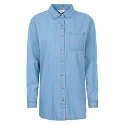 Mountain Warehouse Womens/Ladies Santiago Oversized Shirt - 6 UK, Pale Blue