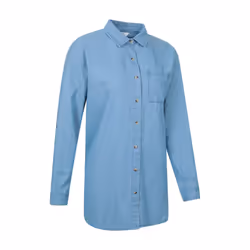 Mountain Warehouse Womens/Ladies Santiago Oversized Shirt - 6 UK, Pale Blue