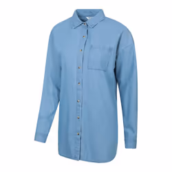 Mountain Warehouse Womens/Ladies Santiago Oversized Shirt - 6 UK, Pale Blue