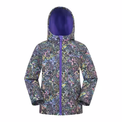 Mountain Warehouse Childrens/Kids Exodus Water Resistant Soft Shell Jacket - 5-6 Years, Dark Blue