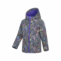 Mountain Warehouse Childrens/Kids Exodus Water Resistant Soft Shell Jacket - 5-6 Years, Dark Blue