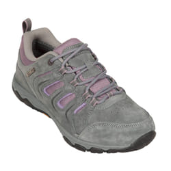 Mountain Warehouse Womens/Ladies Aspect Leather IsoGrip Shoes - 6 UK, Grey/Pink