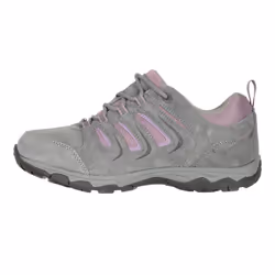 Mountain Warehouse Womens/Ladies Aspect Leather IsoGrip Shoes - 6 UK, Grey/Pink