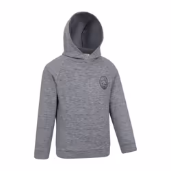 Mountain Warehouse Childrens/Kids Strath Melange Supersoft Hoodie - 2-3 Years, Grey